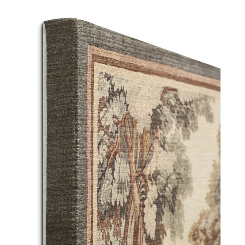 Loloi Woodland Watch Beige / Green 2'-8" x 3'-4" Wall Art