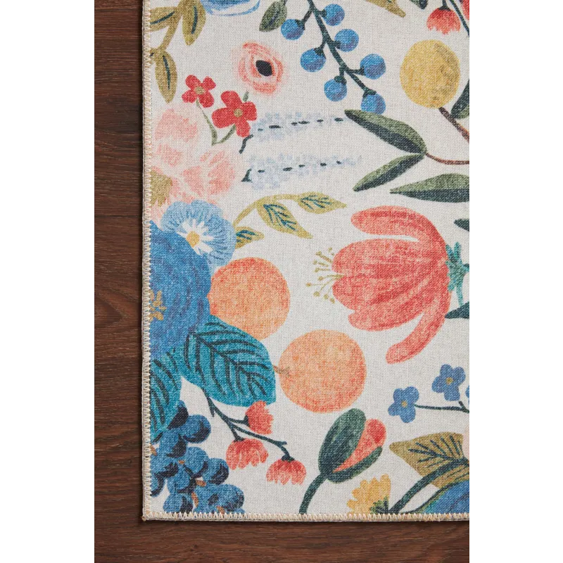 Loloi X Rifle Paper Co. Atelier 2\'-0\" X 5\'-0\" Rug