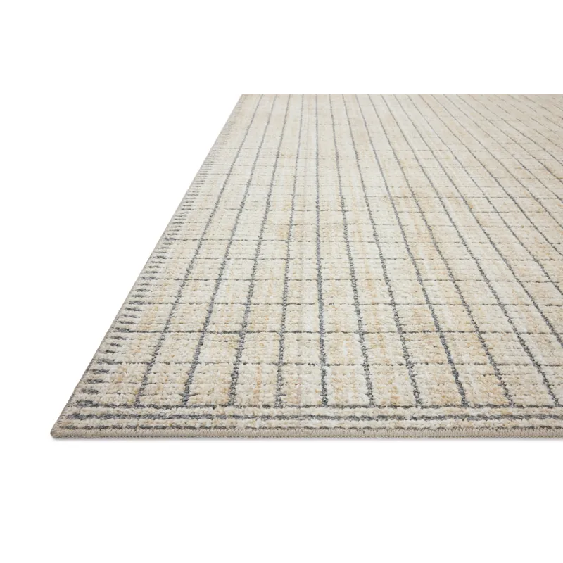 Amber Lewis x Loloi Bexley Slate / Natural 6\'-6\" x 9\'-3\" Rug