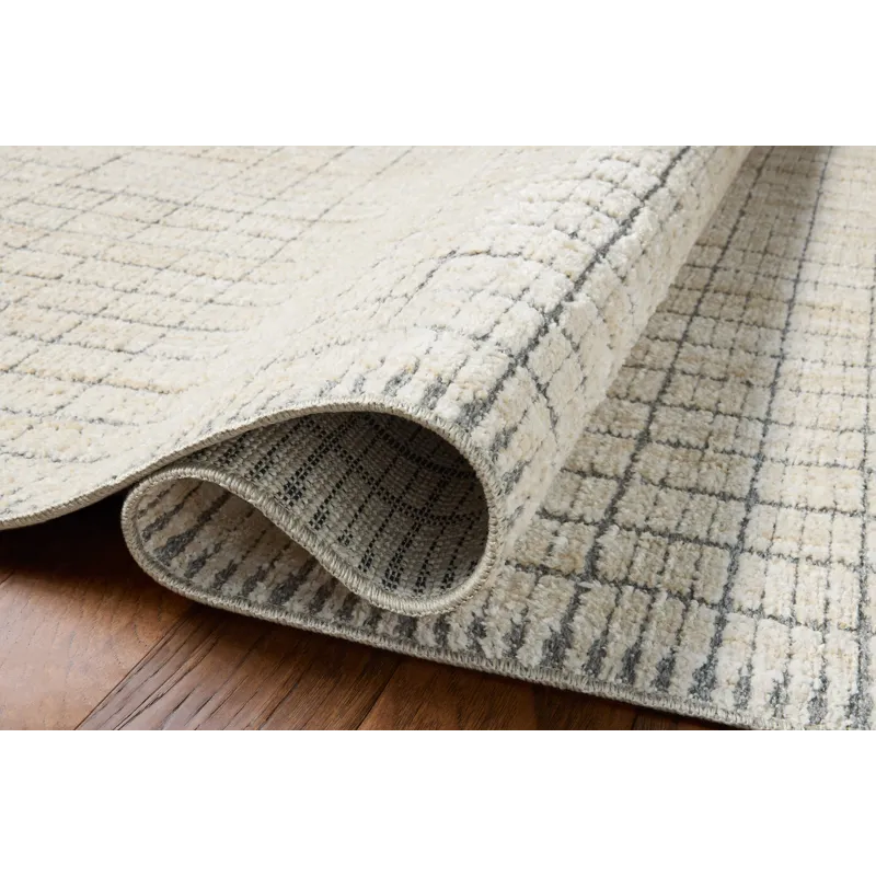 Amber Lewis x Loloi Bexley Slate / Natural 6\'-6\" x 9\'-3\" Rug