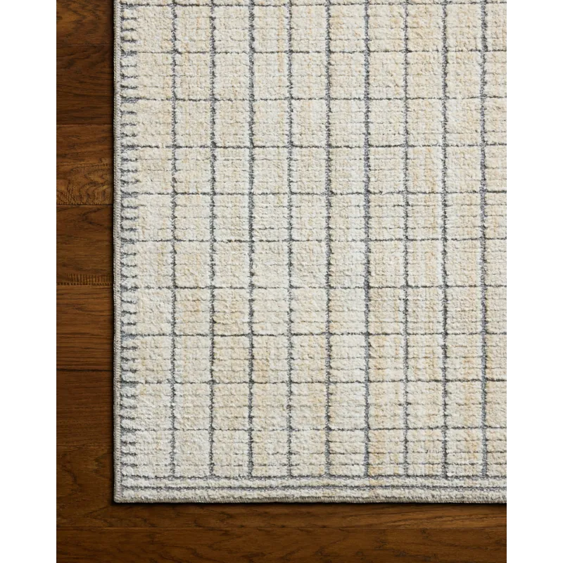 Amber Lewis x Loloi Bexley Slate / Natural 6\'-6\" x 9\'-3\" Rug