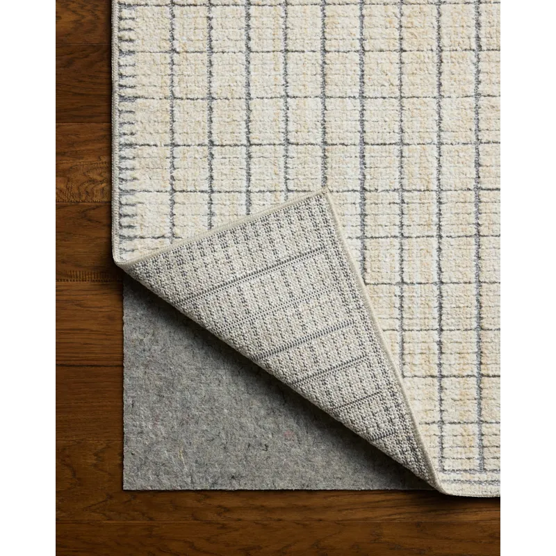 Amber Lewis x Loloi Bexley Slate / Natural 6\'-6\" x 9\'-3\" Rug