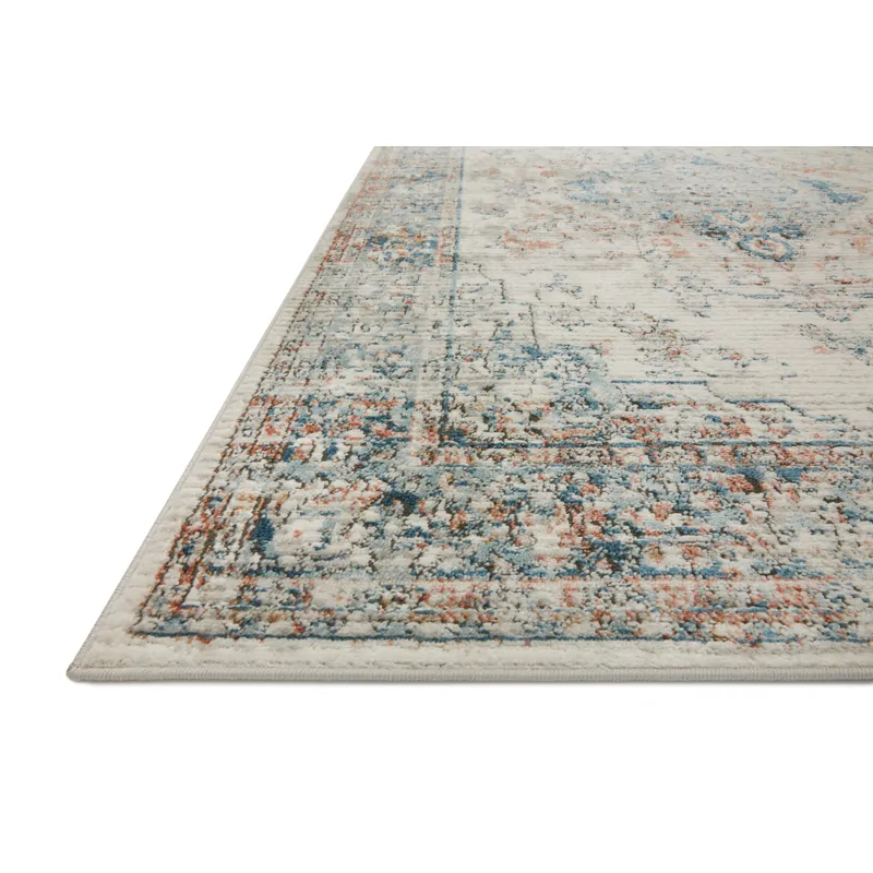 Bianca Ivory / Ocean Rug (6' 7" X 9' 2")