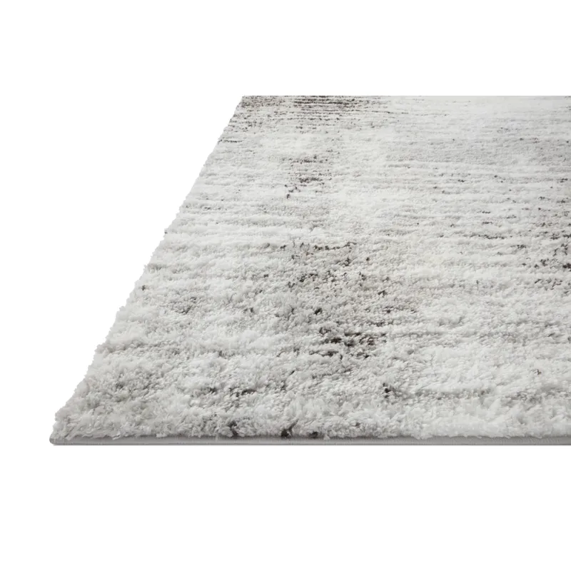 Bliss Shag Grey / Cream Rug (2' 3" X 4' 0")