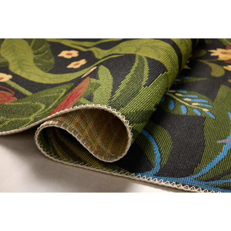 Loloi Botanical Onyx / Multi 2\'-5\" x 7\'-8\" Indoor/Outdoor Rug