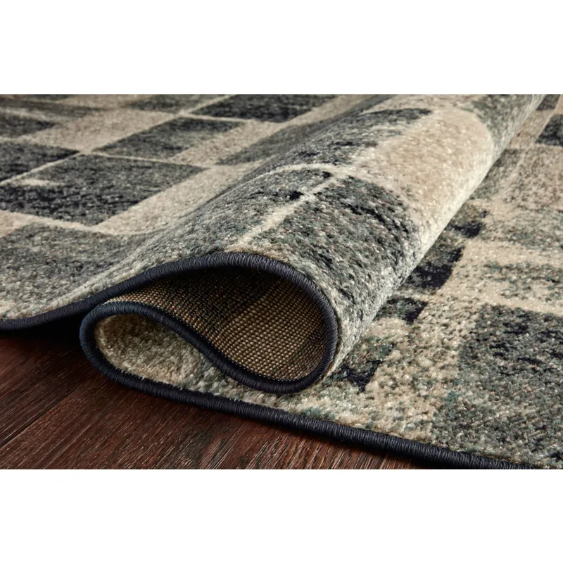 Bowery Storm / Sand Rug (2' 3" X 7' 6")