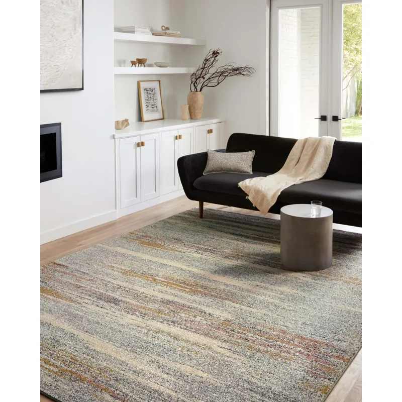 Bowery Pebble / Multi Rug (6' 7" X 9' 7")