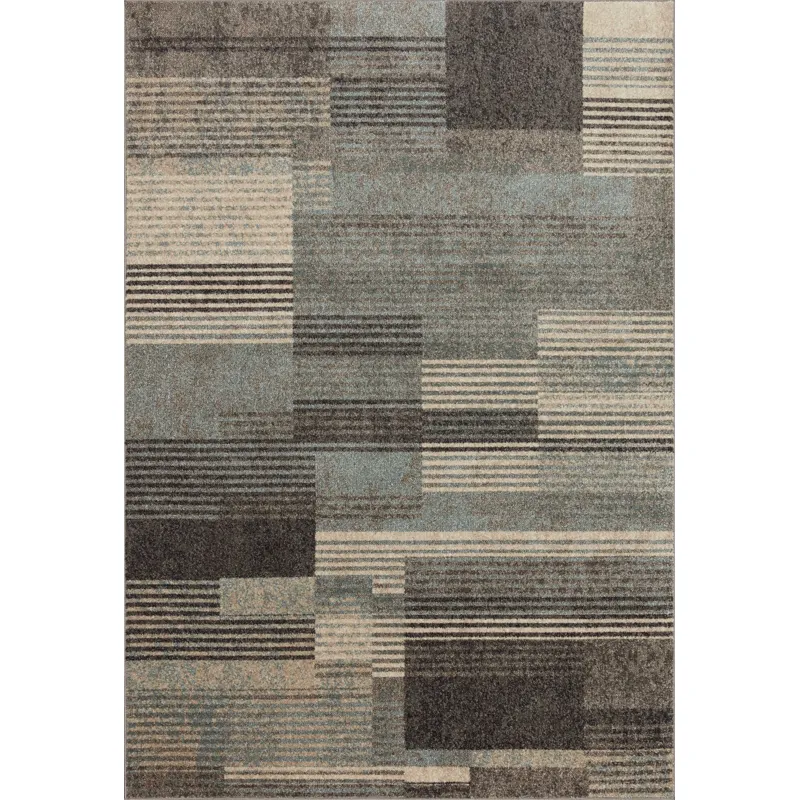 Bowery Storm / Taupe Rug (5' 5" X 7' 6")
