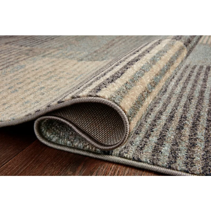 Bowery Storm / Taupe Rug (5' 5" X 7' 6")