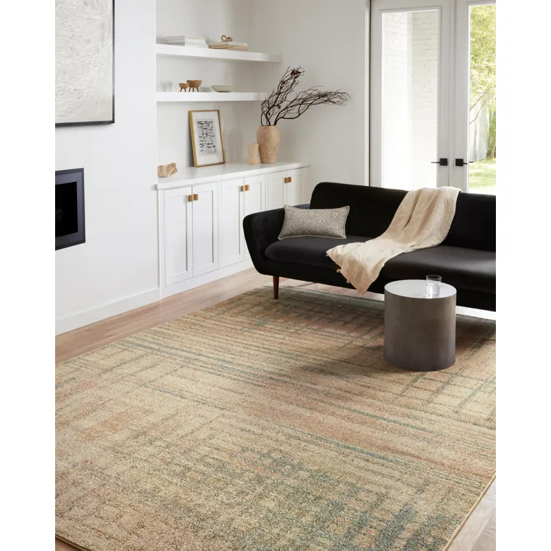 Bowery Beige / Multi Rug (4' 0" X 6' 0")
