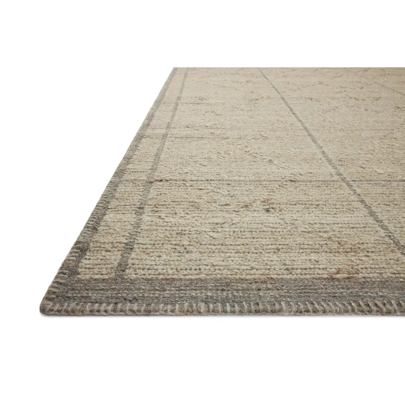 Amber Lewis x Loloi Bowie Fog / Grey 7\'-9\" x 9\'-9\" Rug