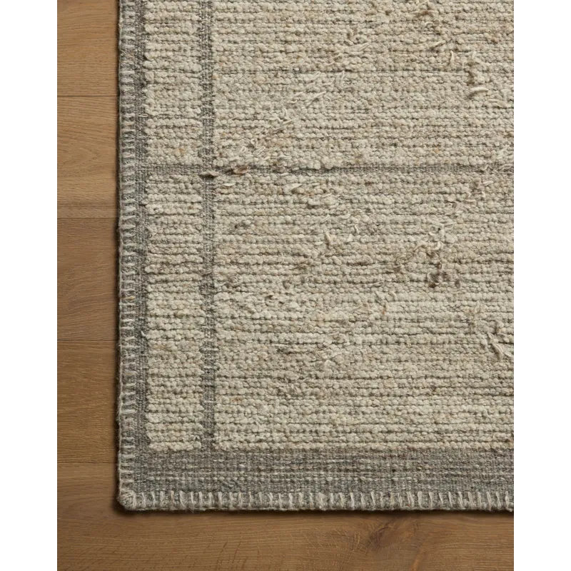 Amber Lewis x Loloi Bowie Fog / Grey 7\'-9\" x 9\'-9\" Rug