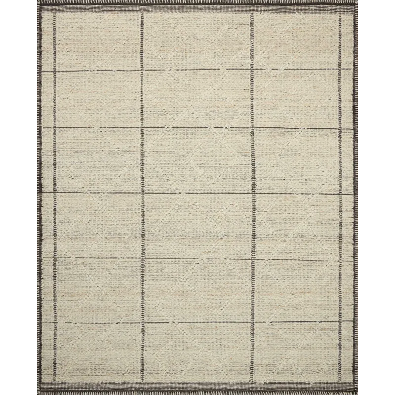 Amber Lewis x Loloi Bowie Ivory / Mocha 2\'-9\" x 8\'-0\" Rug