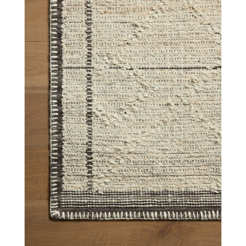 Amber Lewis x Loloi Bowie Ivory / Mocha 2\'-9\" x 8\'-0\" Rug