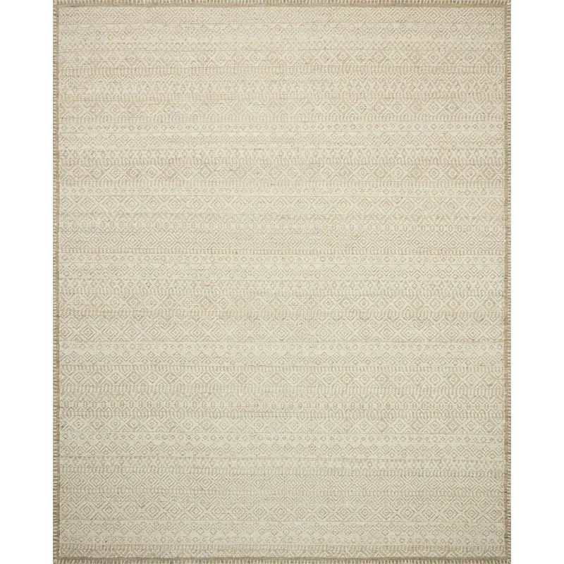 Amber Lewis x Loloi Bowie Ivory / Taupe 11\'-6\" x 15\' Rug