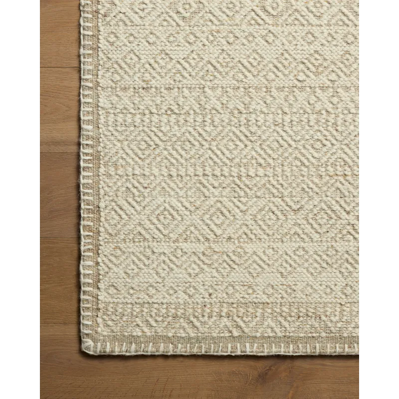 Amber Lewis x Loloi Bowie Ivory / Taupe 11\'-6\" x 15\' Rug