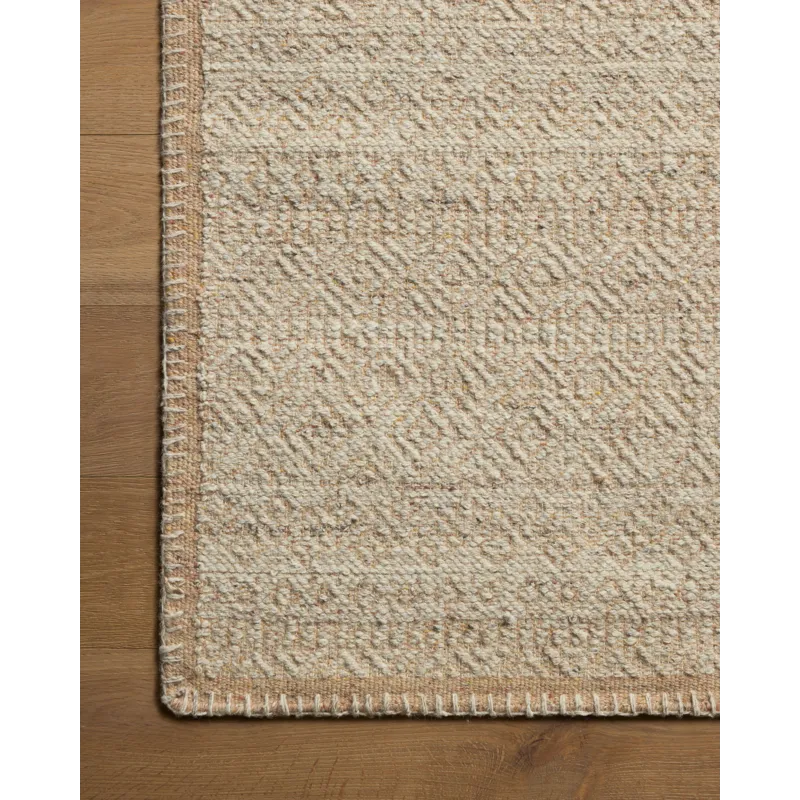 Amber Lewis x Loloi Bowie Pebble / Clay 4\'-0\" x 6\'-0\" Rug