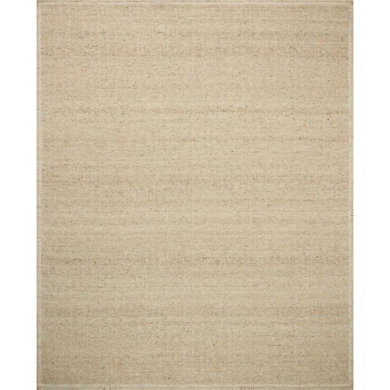 Amber Lewis x Loloi Bowie Natural / Oatmeal 7\'-9\" x 9\'-9\" Rug