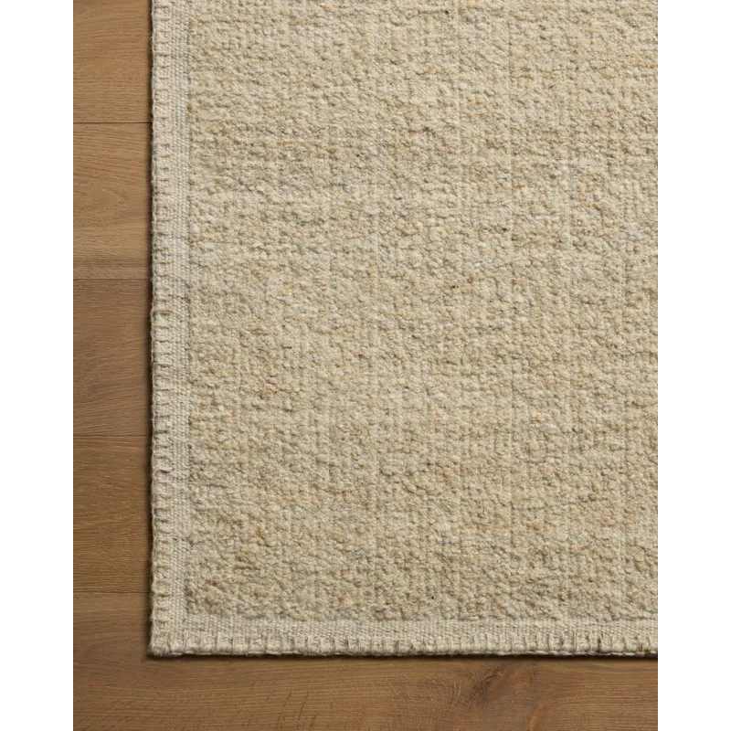Amber Lewis x Loloi Bowie Natural / Oatmeal 7\'-9\" x 9\'-9\" Rug