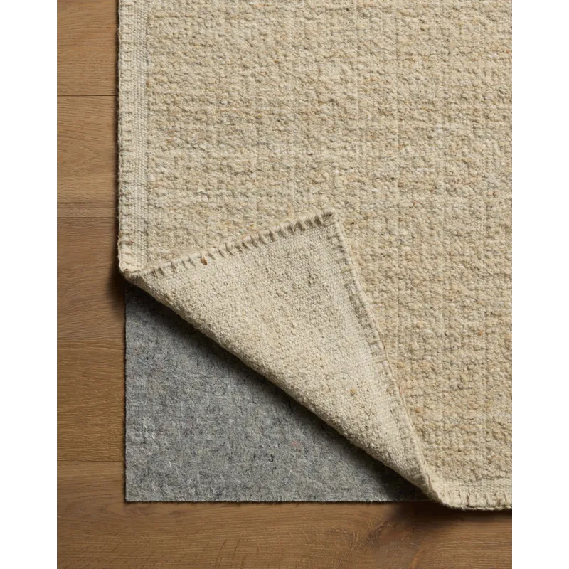 Amber Lewis x Loloi Bowie Natural / Oatmeal 7\'-9\" x 9\'-9\" Rug