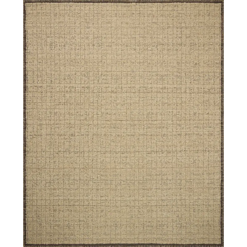 Amber Lewis x Loloi Bowie Sand / Coffee 5\'-6\" x 8\'-6\" Rug
