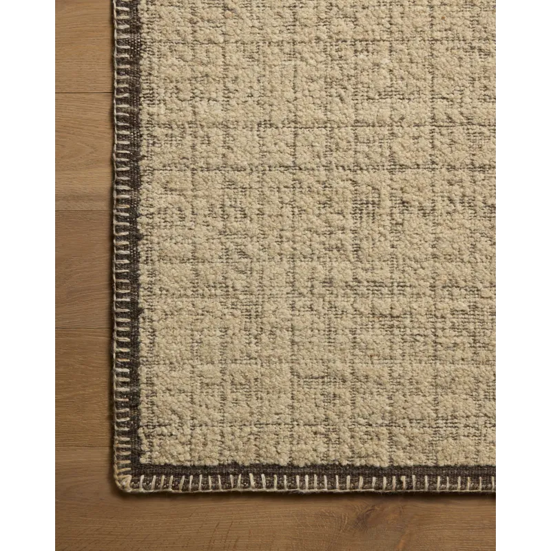 Amber Lewis x Loloi Bowie Sand / Coffee 5\'-6\" x 8\'-6\" Rug
