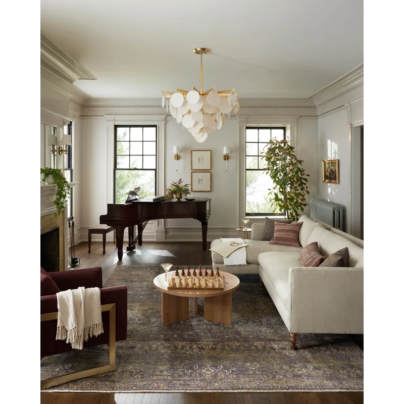 Loloi X Jean Stoffer Bradbury 7\'-9\" X 7\'-9\" Round Rug