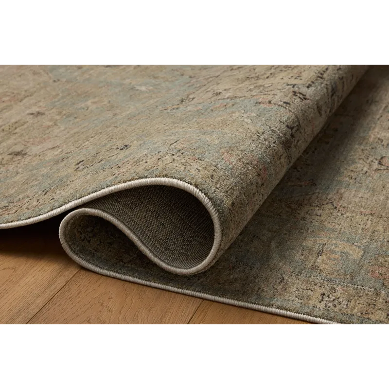 Loloi Briar Sky / Moss 2\'-6\" x 4\'-0\" Rug