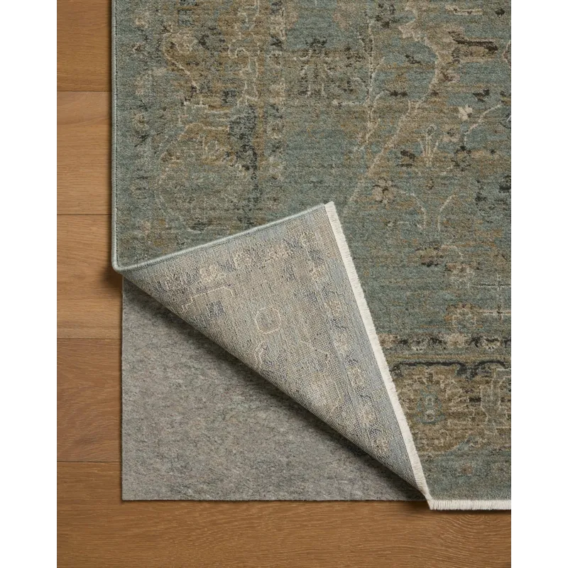 Loloi Briar Aqua / Olive 2\'-6\" x 4\'-0\" Rug