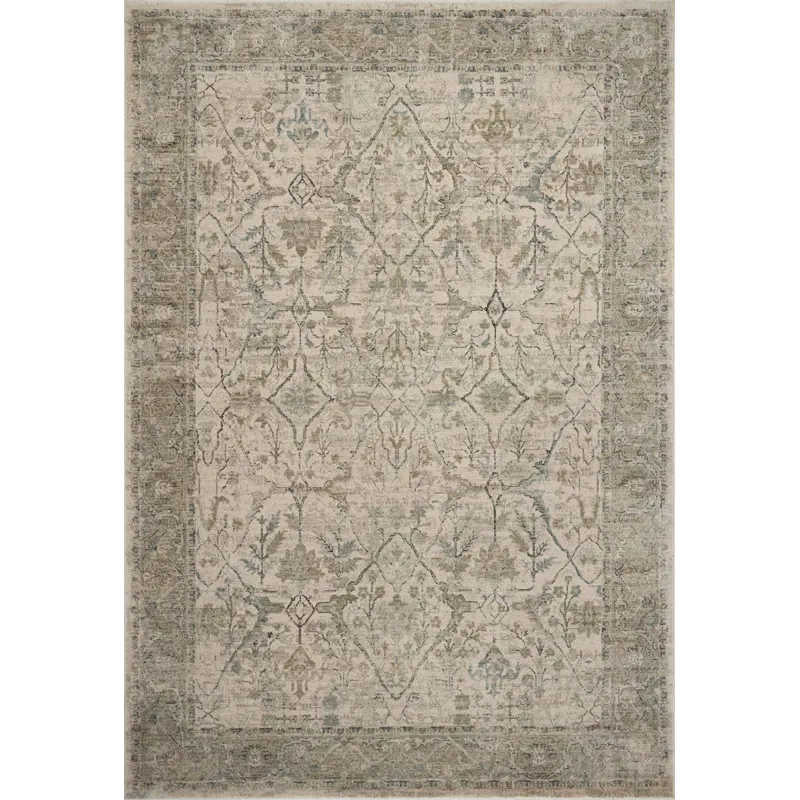 Loloi Briar Ivory / Sage 2\'-6\" x 4\'-0\" Rug