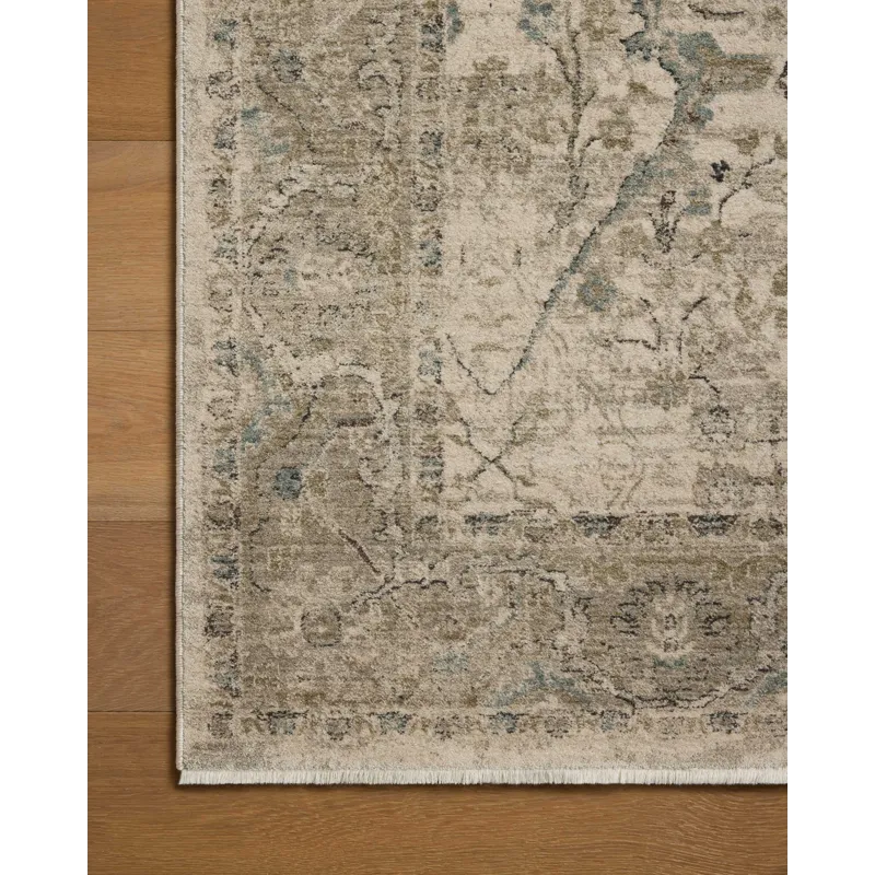 Loloi Briar Ivory / Sage 2\'-6\" x 4\'-0\" Rug