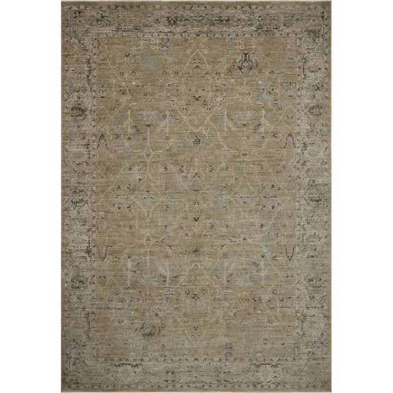 Loloi Briar Olive / Stone 2\'-6\" x 4\'-0\" Rug