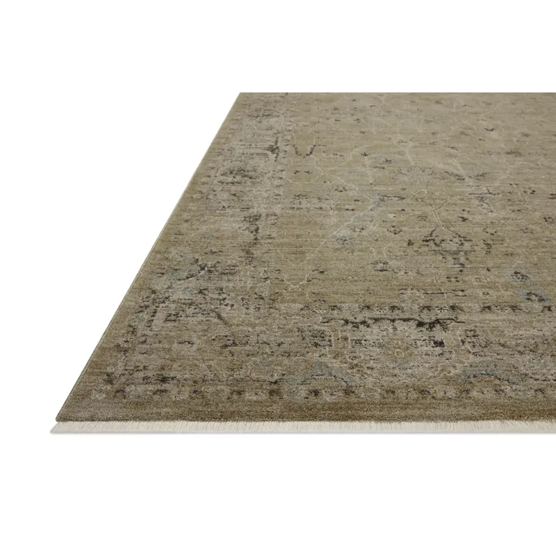 Loloi Briar Olive / Stone 2\'-6\" x 4\'-0\" Rug