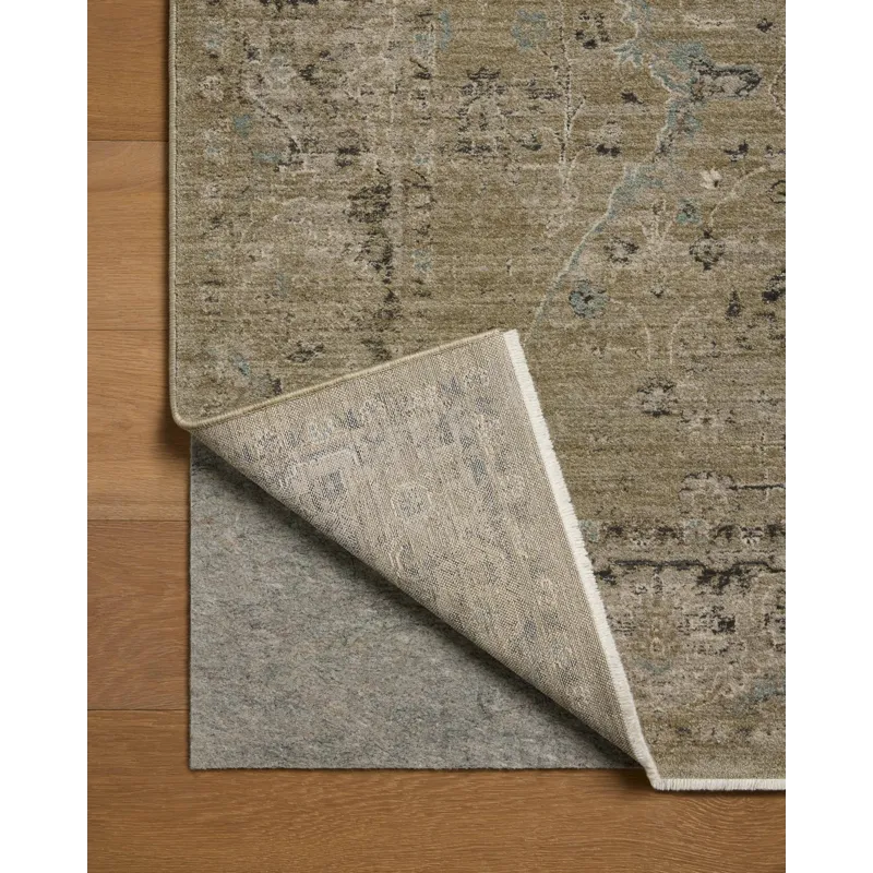 Loloi Briar Olive / Stone 2\'-6\" x 4\'-0\" Rug