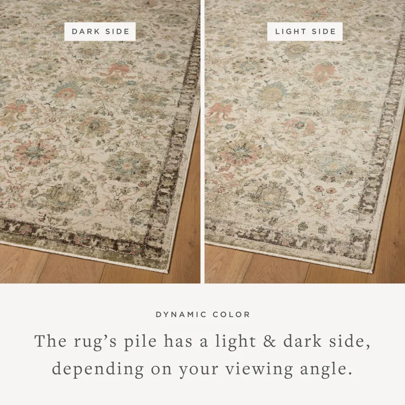 Loloi Briar Ivory / Multi 2\'-6\" x 4\'-0\" Rug