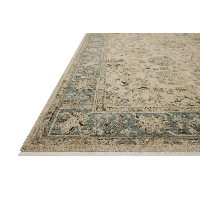 Loloi Briar Ant. Ivory / Blue 2\'-6\" x 4\'-0\" Rug