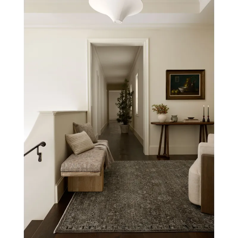 Loloi Briar Bark / Lagoon 5\'-3\" x 7\'-6\" Rug