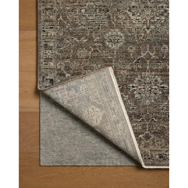 Loloi Briar Bark / Lagoon 5\'-3\" x 7\'-6\" Rug