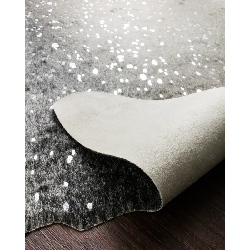 Bryce Graphite / Silver Rug (3' 10" X 5')