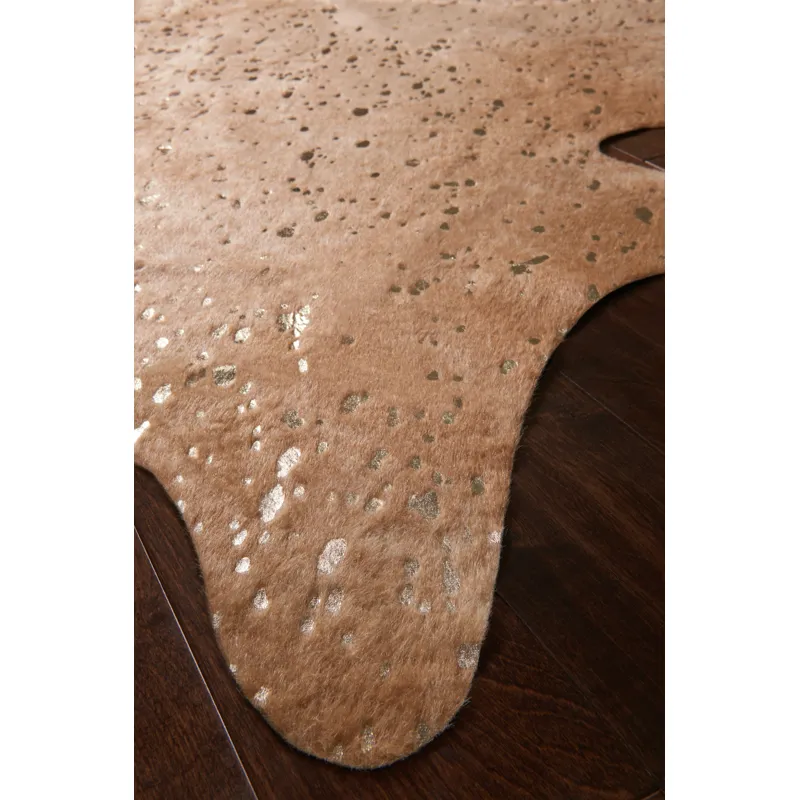 Bryce Tan / Gold Rug (6' 2" X 8')