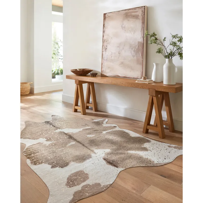Bryce Taupe / Champagne Rug (6' 2" X 8')