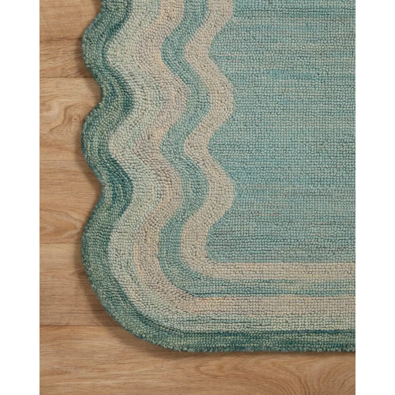 Buena Onda Aqua / Ocean Rug (7' 9" X 9' 9")