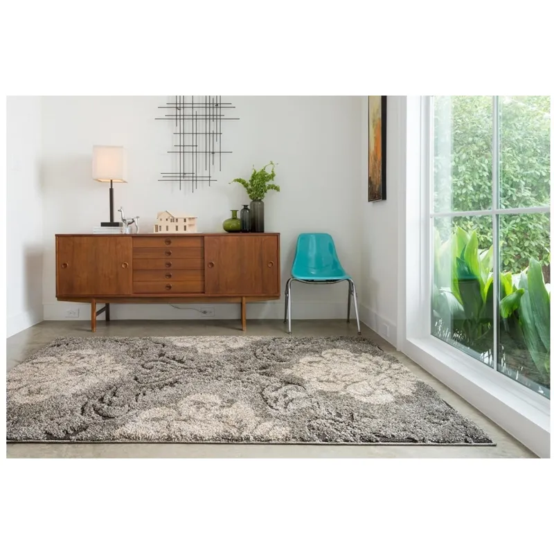 EN-03 SMOKE / BEIGE (7'7" X 10'6")