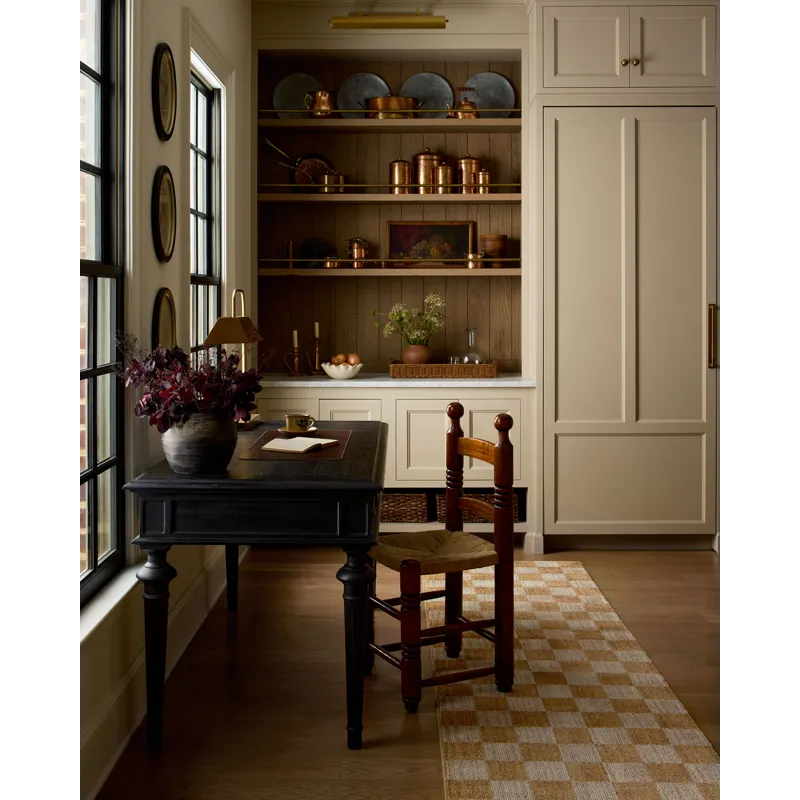 Chris Loves Julia x Loloi Calvin Apricot / Ivory 2\'-3\" x 3\'-10\" Rug