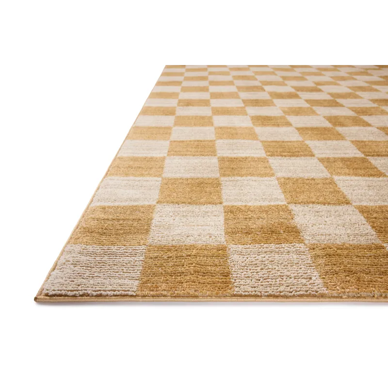 Chris Loves Julia x Loloi Calvin Apricot / Ivory 2\'-3\" x 3\'-10\" Rug