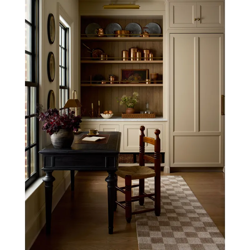 Chris Loves Julia x Loloi Calvin Pebble / Ivory 3\'-6\" x 5\'-6\" Rug