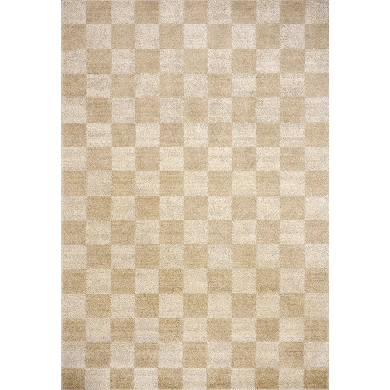 Chris Loves Julia x Loloi Calvin Wheat / Ivory 7\'-10\" x 7\'-10\" Rug