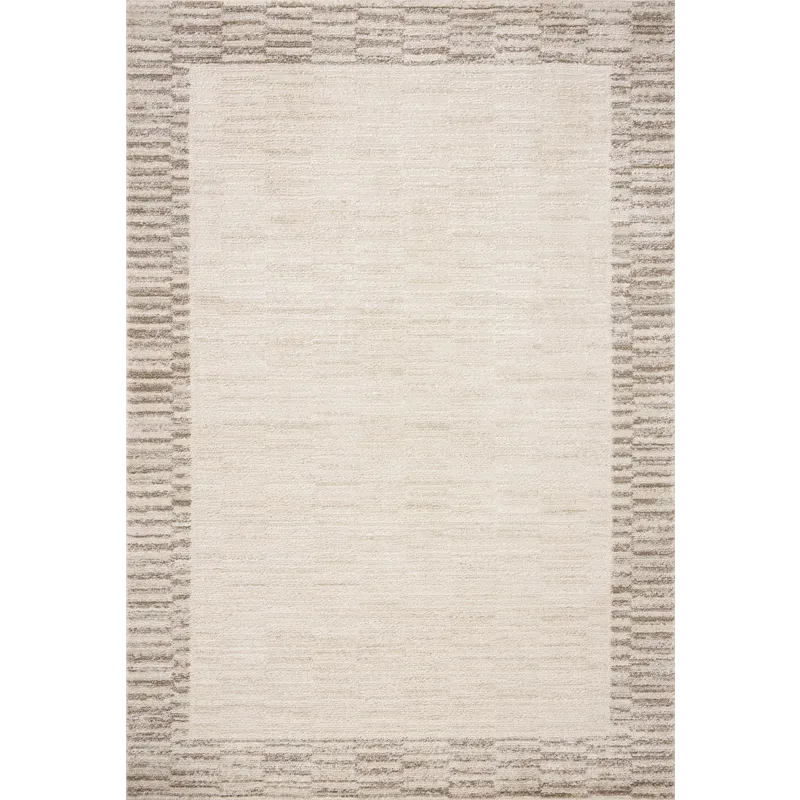 Chris Loves Julia x Loloi Calvin Ivory / Pebble 2\'-7\" x 7\'-6\" Rug