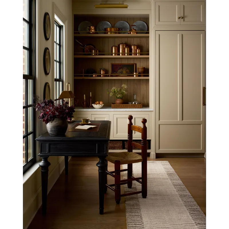 Chris Loves Julia x Loloi Calvin Ivory / Pebble 2\'-7\" x 7\'-6\" Rug