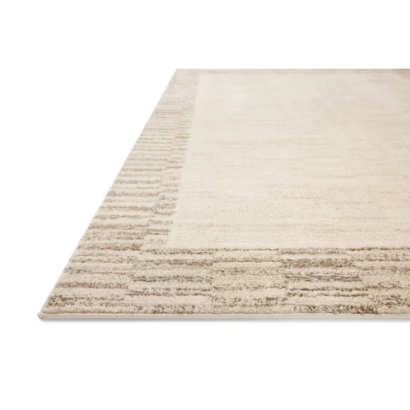 Chris Loves Julia x Loloi Calvin Ivory / Pebble 2\'-7\" x 7\'-6\" Rug